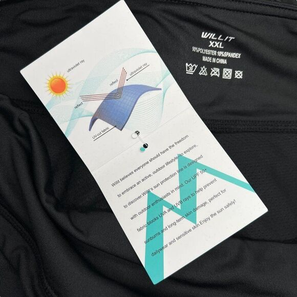 Willit Women's Black Athletic Tennis / Golf Skort - Picture 9 of 11